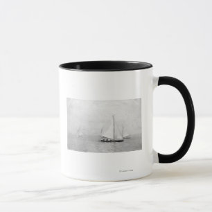 Mug Astoria, Oregon Annual Regatta Sailing Photograph