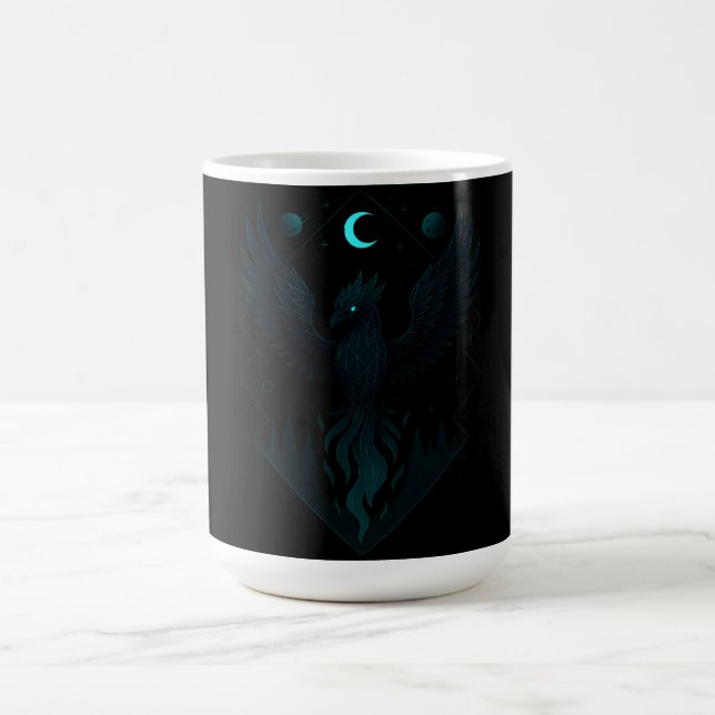 Mug Astral Phoenix - Renaissance Cosmique de Feu (Centre)