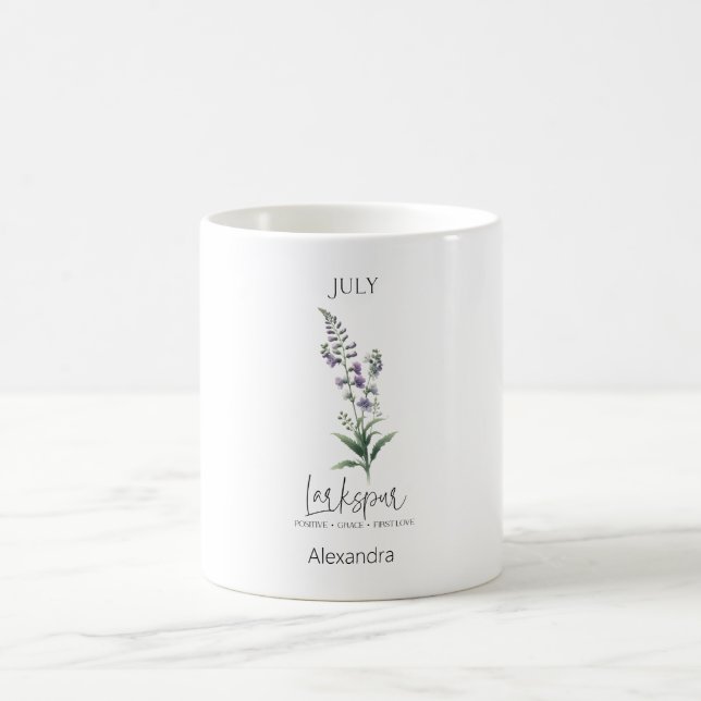 Mug Astrologie Mois de naissance Juillet | Larkspur à  (Centre)