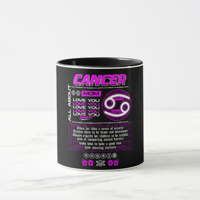 Mug Astrologie/ Signal Zodiaque//Cancer (Centre)