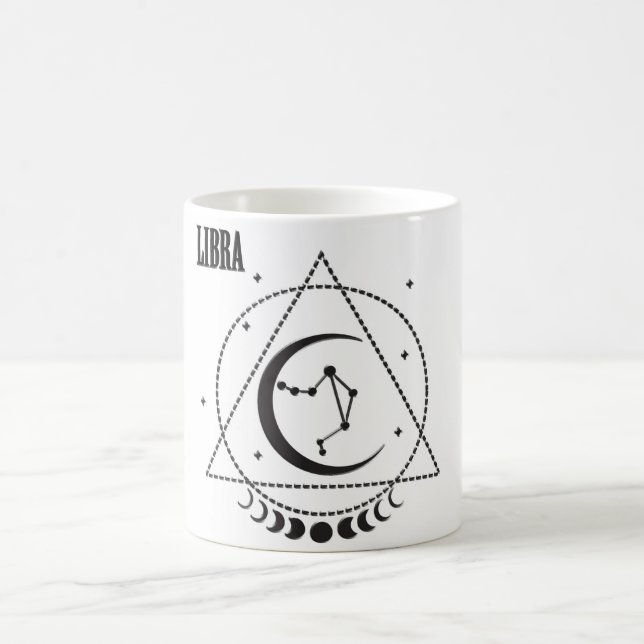 Mug Astrologie/signe zodiaque/bibliothèque (Centre)