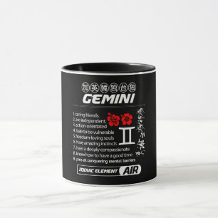 Mug Astrologie/signe zodiaque/gemini
