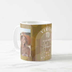 Mug Astrologie Virgo Zodiac Signet photo Date de naiss