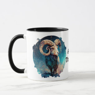 Mug Astrologie Zodiac Ram Aries personnalisée