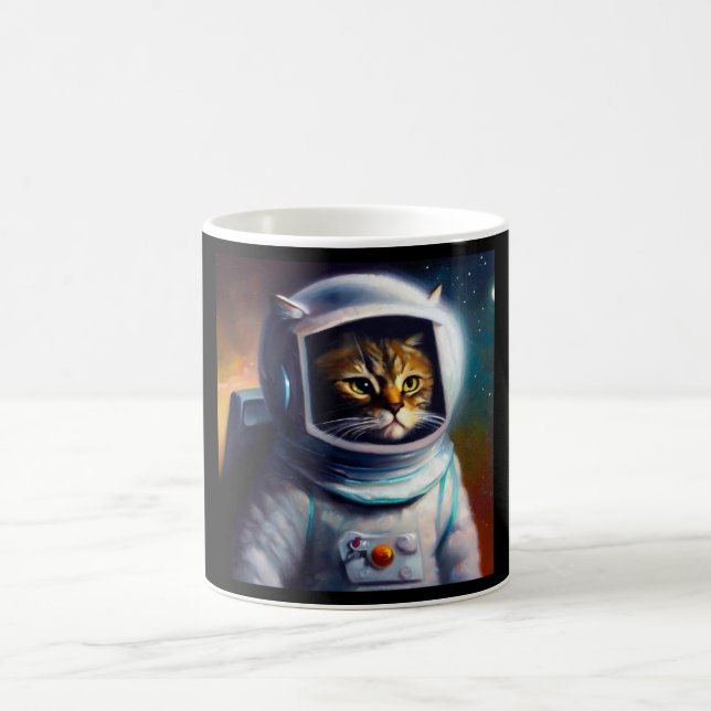 Mug Astronaut de chat (Centre)