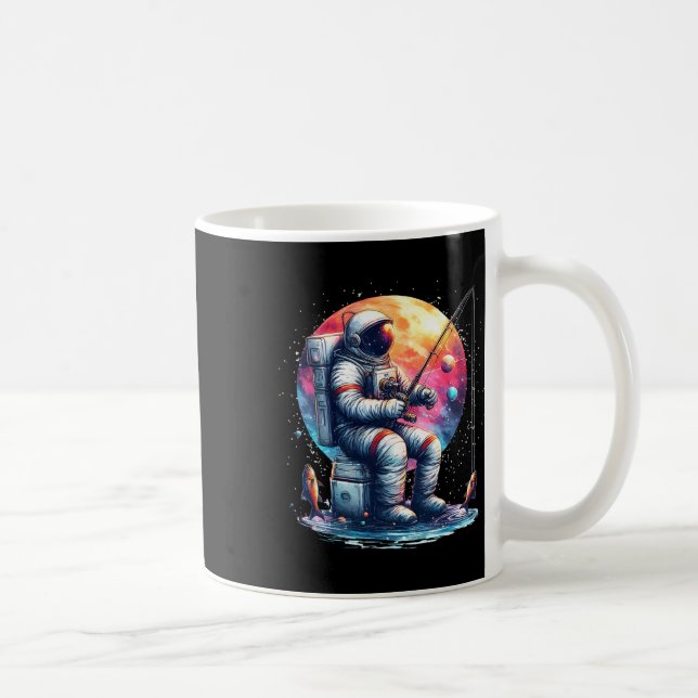 Mug Astronaut Pêche Dans L'Espace Garçons Filles Enfan (Droite)