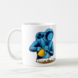 Mug Astronaute avec barista de café