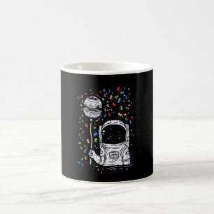 Mug Astronaute Ballon Sensibilisation Autisme Espace E