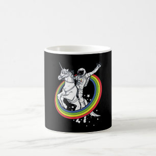 Mug Astronaute chevauchant une licorne