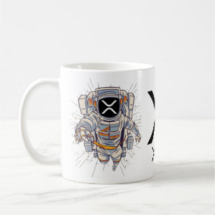 Mug Astronaute de la cryptomonnaie XRP