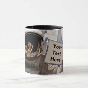 Mug Astronaute de la NASA tenant un panneau - Ajouter