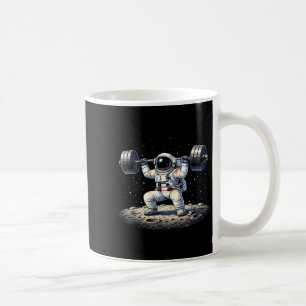 Mug Astronaute drôle de musculation salle de sport de