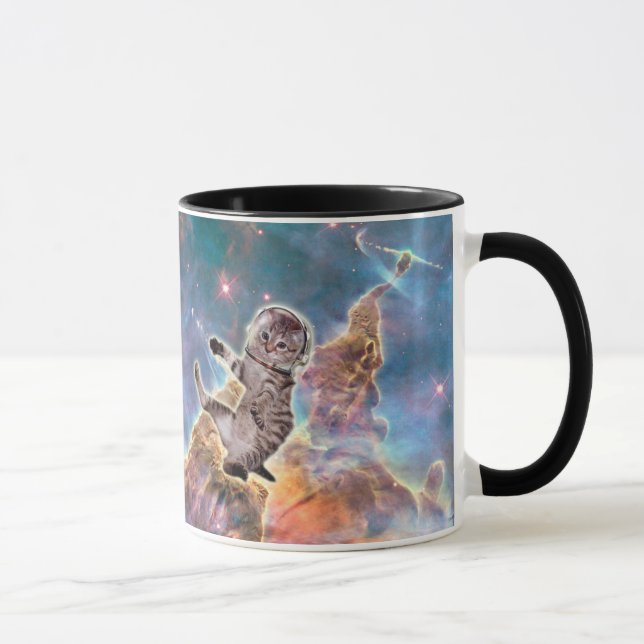 Mug astronaute du chat gras (Droite)