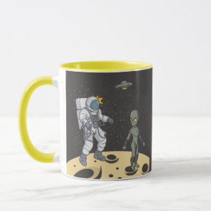 Mug Astronaute et extraterrestre