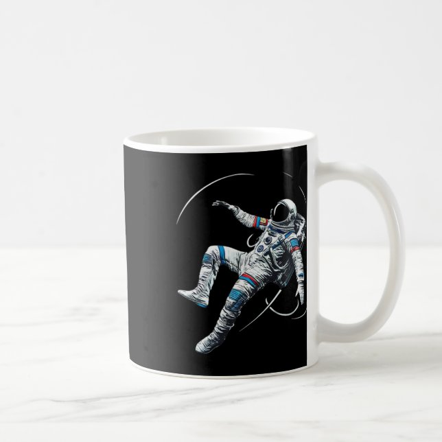 Mug Astronaute Muay Thai Boxe Karaté Kickboxing Marti (Droite)