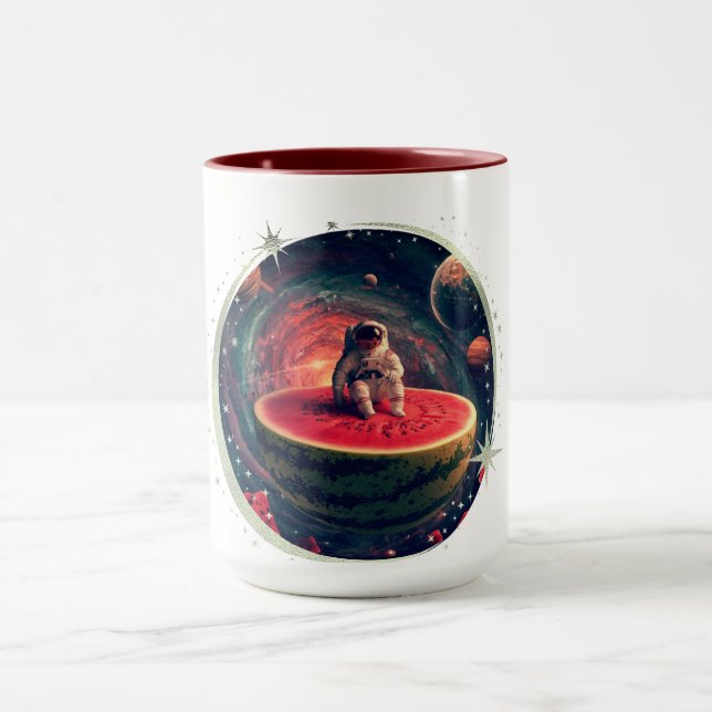 Mug Astronaute Pastèque Espace (Centre)