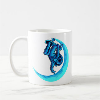 Mug Astronaute Patinage Lune