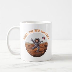 Mug Astronaute sur Mars