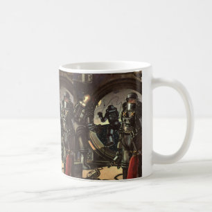 Mug Astronautes de la science-fiction vintage en sorti