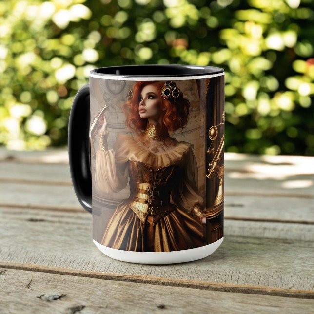 Mug Astronome en or victorien Steampunk (Créateur téléchargé)