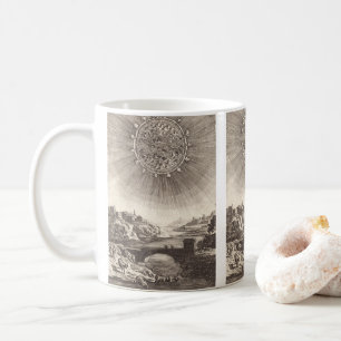 Mug Astronomie Antique Ciel avec Soleil par Allain Mal