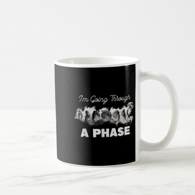 Mug Astronomie éclipse lunaire traversant une phase lu (Droite)