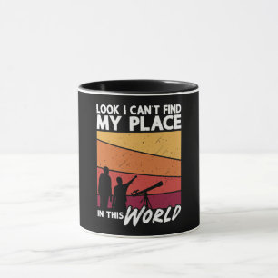 Mug Astronomie Je ne peux pas trouver les étoiles spat