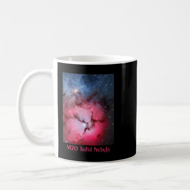 Mug Astronomy Lover M20 Trifid Nebula Messier Objet 2 (Gauche)