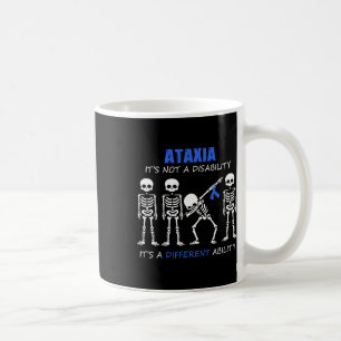 Mug Ataxie Ce n'est pas un handicap squelette qui fait