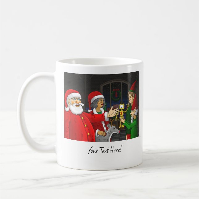 Mug Atelier merveilleux du Père Noël (Gauche)