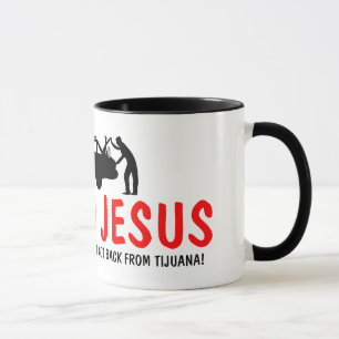 Mug Athée drôle j'ai trouvé Jésus