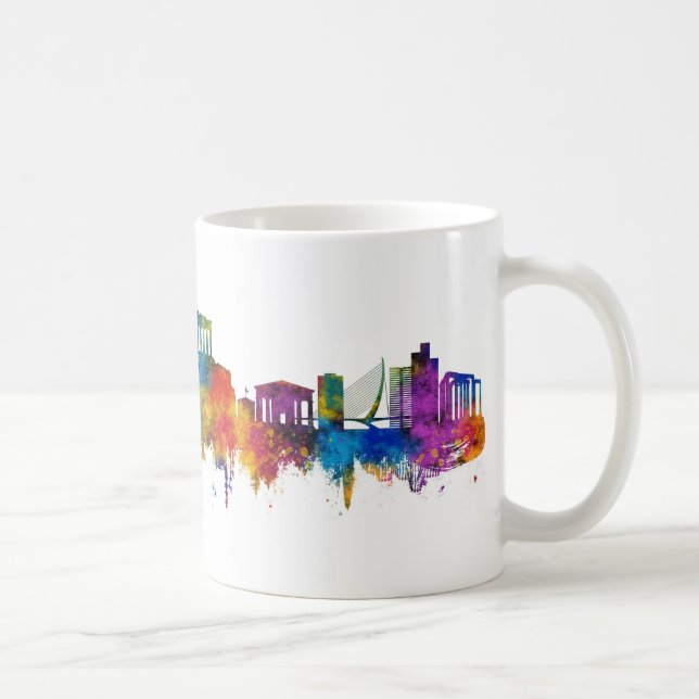 Mug Athènes Grèce Skyline (Droite)