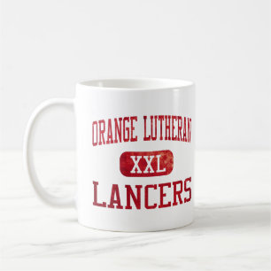 Mug Athlétisme luthérien orange de Lancers