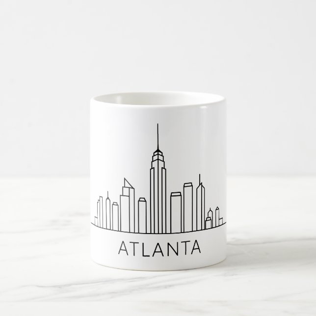 Mug Atlanta Skyline - Design Cityscape (Centre)