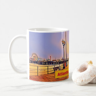 Mug Atlantic City Beach Boardwalk