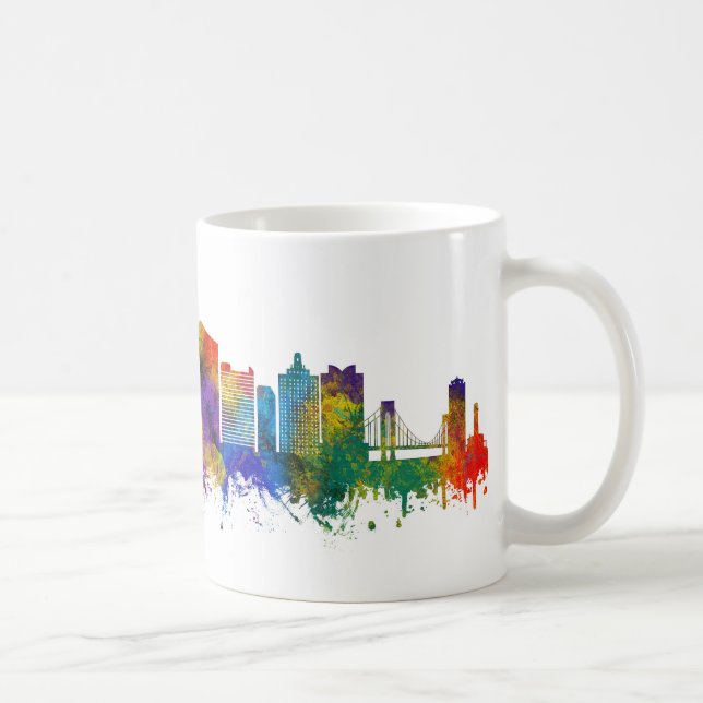 Mug Atlantic City New Jersey Skyline (Droite)