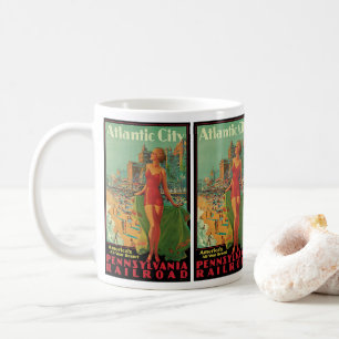 Mug Atlantic City Resort, Pennsylvania Railroad Travel