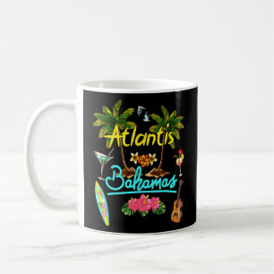 Mug Atlantis Bahamas Beach Summer Palm Surf Sun Set Pa