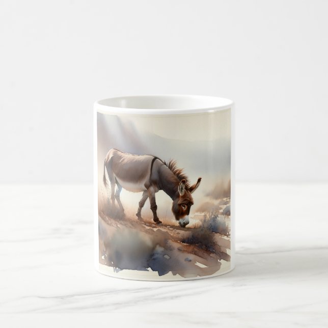 Mug Atlas Donkey AREF409 - Watercolor (Centre)