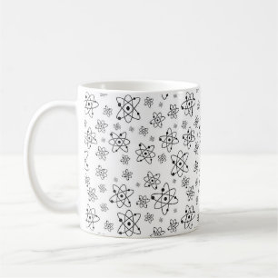 Mug Atoms Rétro Motif d'âge atomique