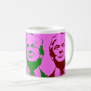 Mug Atout 2020 de vote d'art de bruit de Donald Trump