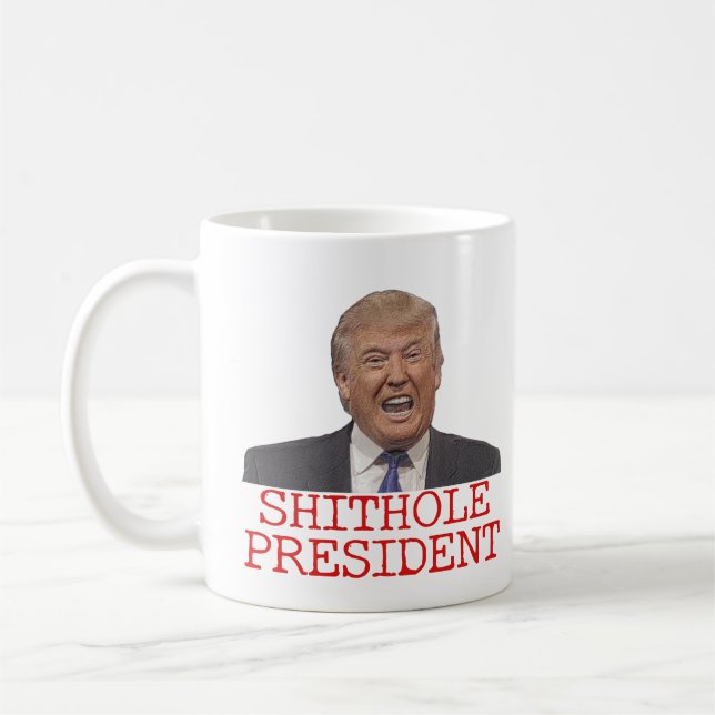 Mug Atout, président de Shithole (Gauche)