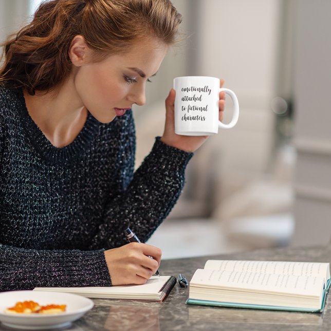 Mug Attaché Émotionnellement À Des Caractères De Ficti (Créateur téléchargé)