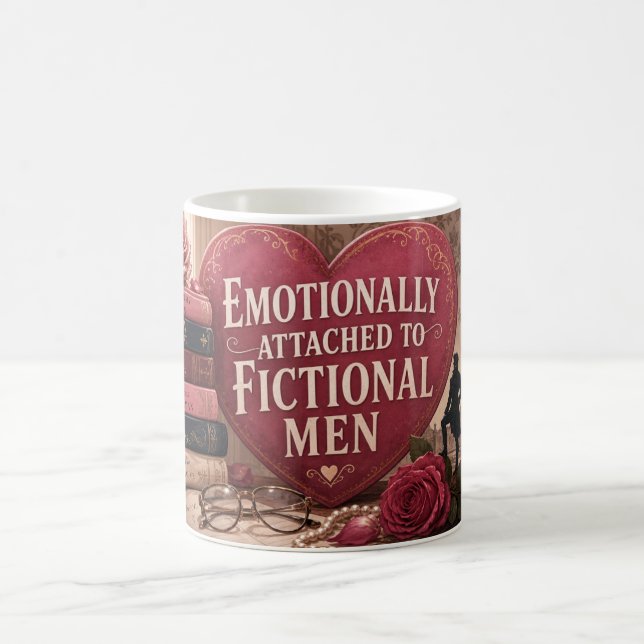 Mug Attaché émotionnellement aux hommes fictifs de rom (Centre)