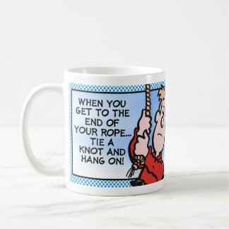 Mug Attachez un noeud et accrochez dessus !