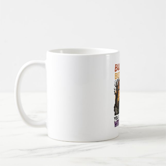 Mug Attachez-vous Papillon Sorcière Interrupteur Hallo (Gauche)