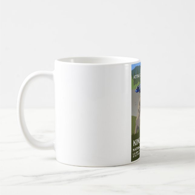 Mug Attaque de la Marmot ! - Parc national de Kings Ca (Gauche)