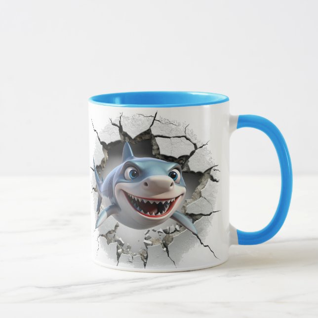 Mug Attaque de requin (Droite)