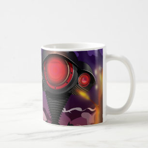 Mug Attaque de trépied alien de science-fiction !
