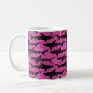 Mug Attaque des requins de roses indien drôles